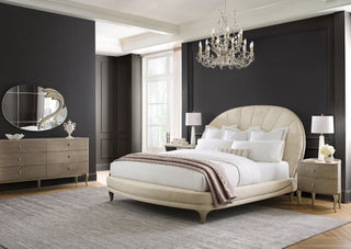 LILLIAN UPHOLSTERED BED - KING BED