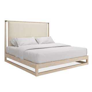 * PINSTRIPE UPH BED LIGHT - AMERICAN KING