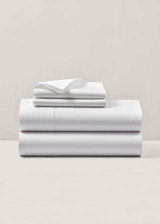 Organic Cotton Sateen Fitted Sheet