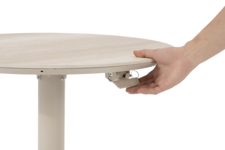 HILO ROUND TABLE WITH ADJUSTABLE HEIGHT
