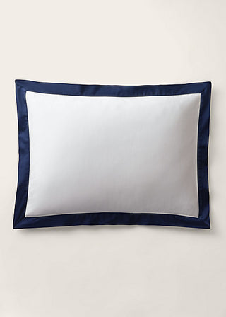 Organic Cotton Sateen Border Sham