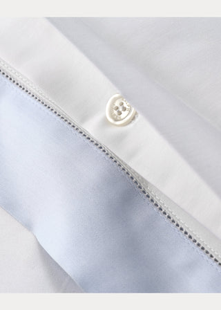 Organic Cotton Sateen Border Sham