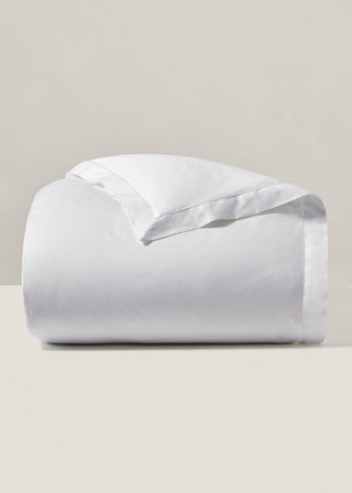 Organic Cotton Sateen Border Duvet Cover