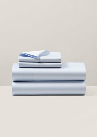 Organic Cotton Sateen Fitted Sheet