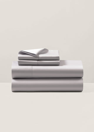 Organic Cotton Sateen Fitted Sheet