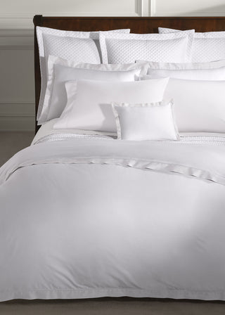 Organic Cotton Sateen Border Duvet Cover