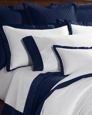 Organic Cotton Sateen Border Duvet Cover