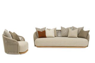 WAVE 3-SEATER LOOSE PILLOWS