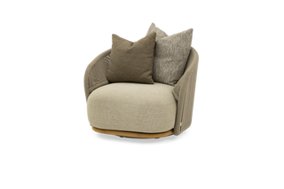WAVE SWIVEL CHAIR WITH PILLOW