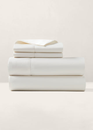 Organic Cotton Sateen Fitted Sheet
