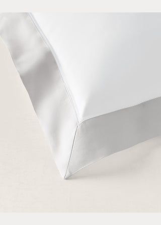 Organic Cotton Sateen Border Sham